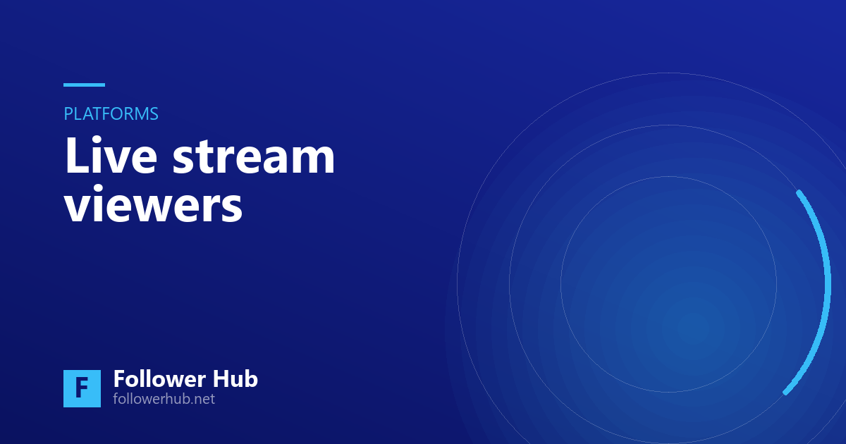 Live stream viewers: how they work on Facebook, YouTube and Instagram