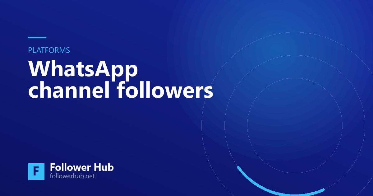 WhatsApp channel followers: what they can and cannot do for you